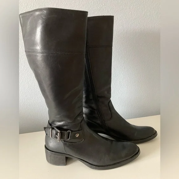 FRAU Handmade Italian Leather Boots - US Size 6.5 - Picture 2 of 7